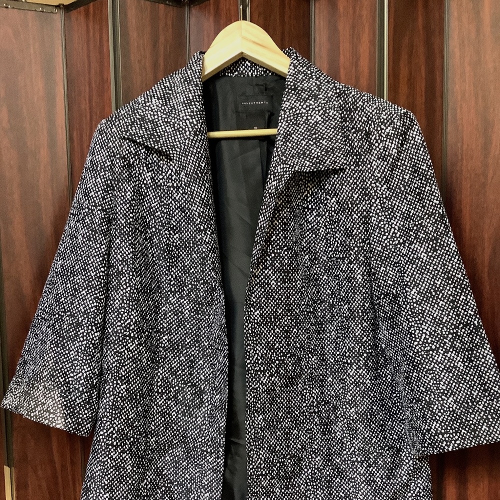 Black & white jacket